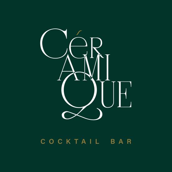 Céramique cocktail bar