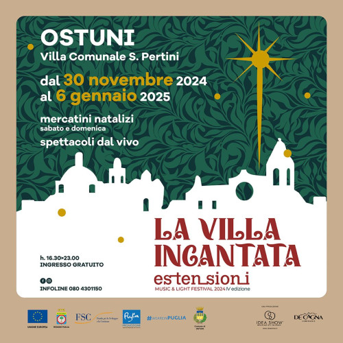 Estensioni Music&Light Festival presenta La Villa Incantata 2024