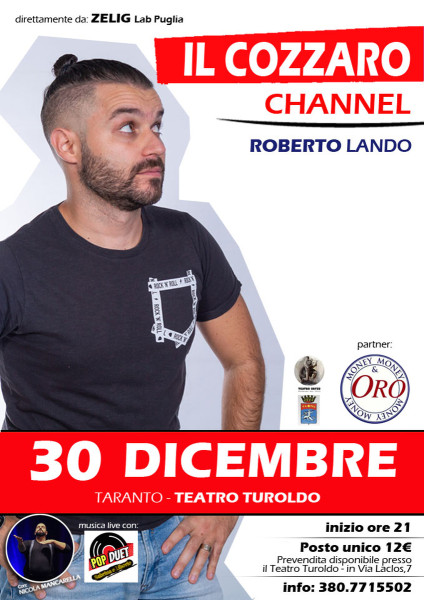 COZZARO CHANNEL - Roberto Lando - Comic Live show