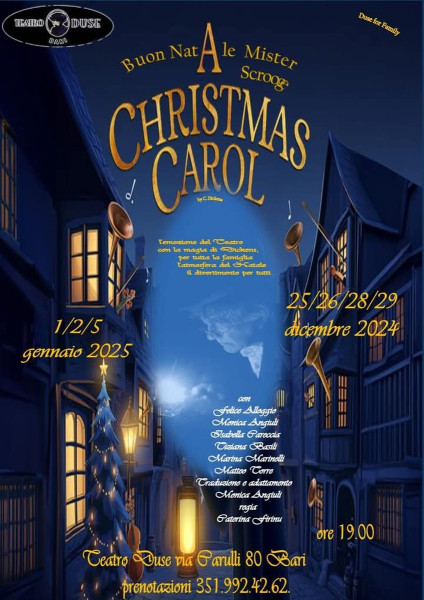 A Christmas Carol Buon Natale signor Scrooge!