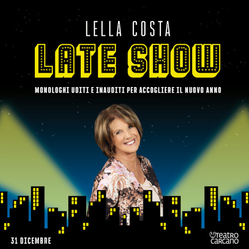 Capodanno al Carcano con Lella Costa