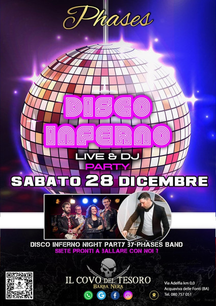 Disco Inferno Live & DJ Party