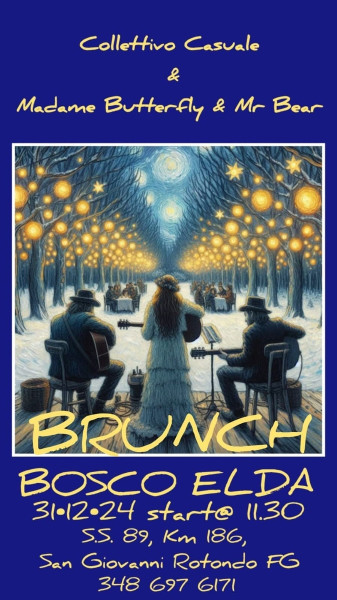 Brunch della Vigilia di Capodanno  & Live Music