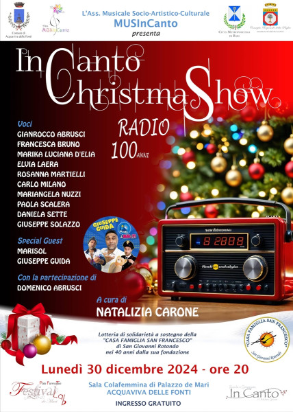 InCanto Christmas Show - RADIO 100