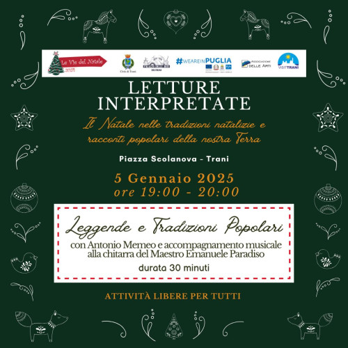 Le Vie del Natale 2024 - Letture interpretate