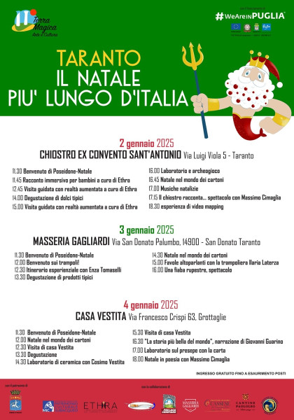 Taranto. Il Natale più lungo d'Italia