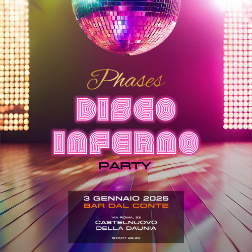 Disco Inferno Party by Phases Band