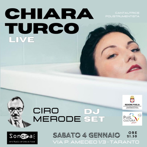 Chiara Turco Live + Merode Dj Set