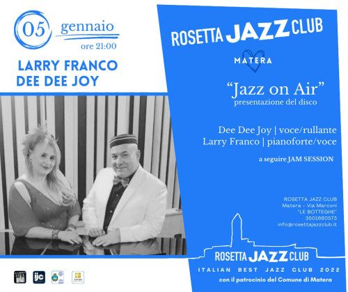 Larry Franco & Dee Dee Joy "Jazz on Air"