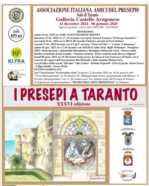 "Fede e natività nelle diverse religioni", domani Cattolicesimo e Islam si incontrano a Taranto