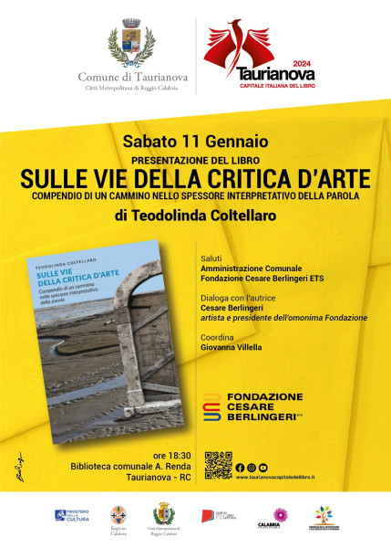 Arte e linguaggio a confronto: a Taurianova Capitale del Libro la presentazione del libro di Teodolinda Coltellaro