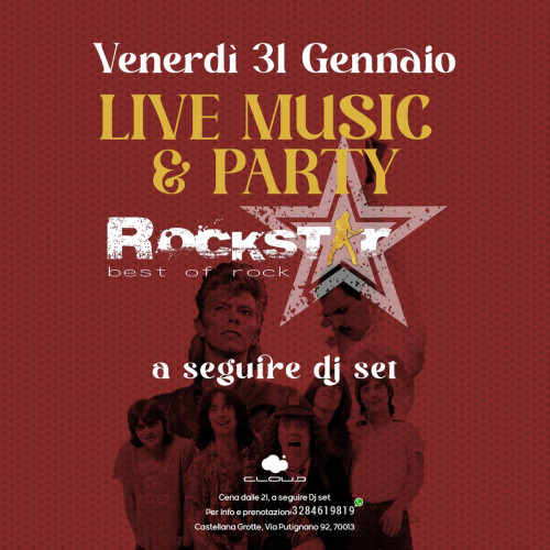 Rockstar - Il Meglio del rock internazionale live at Cloud