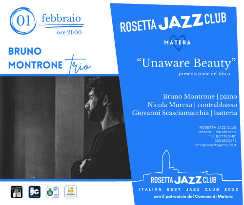 Bruno Montrone trio "Unaware Beauty"