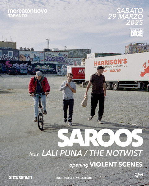 Saroos (from Lali Puna / Notwist) live concert