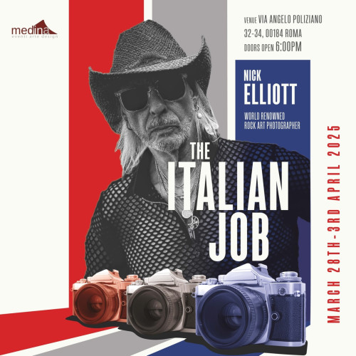 THE ITALIAN JOB MOSTRA FOTOGRAFICA DI NICK ELLIOTT