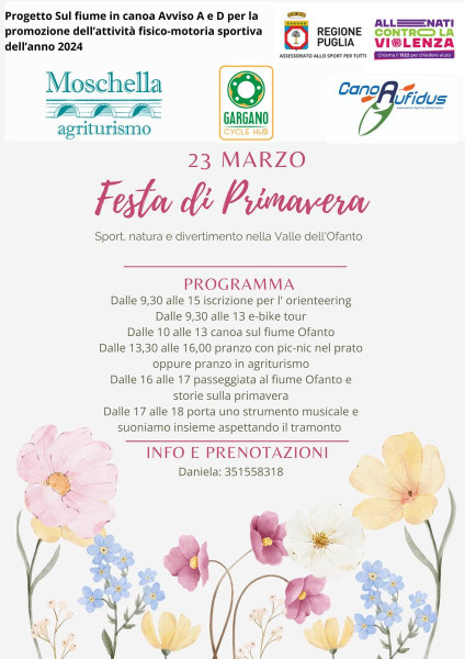 Festa della Primavera sul Fiume Ofanto