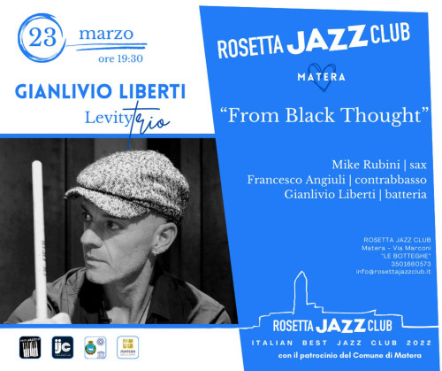 Gianlivio Liberti Levity trio "From Black Thought"