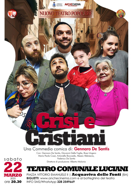 Crisi e Cristiani | commedia comica