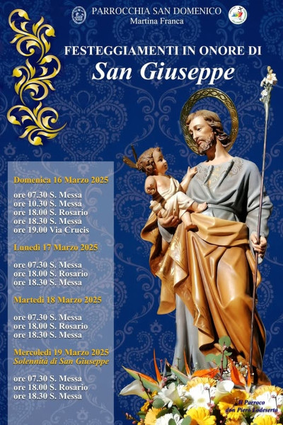 Triduo e festa di San Giuseppe