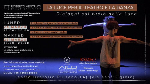 La luce per il teatro e la Danza