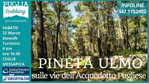 PINETA ULMO sulle vie dell'Acquedotto Pugliese