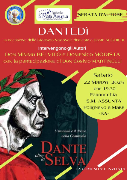 Serata D'Autore -  DANTE OLTRE LA SELVA    L'umano e il Divino nella Commedia