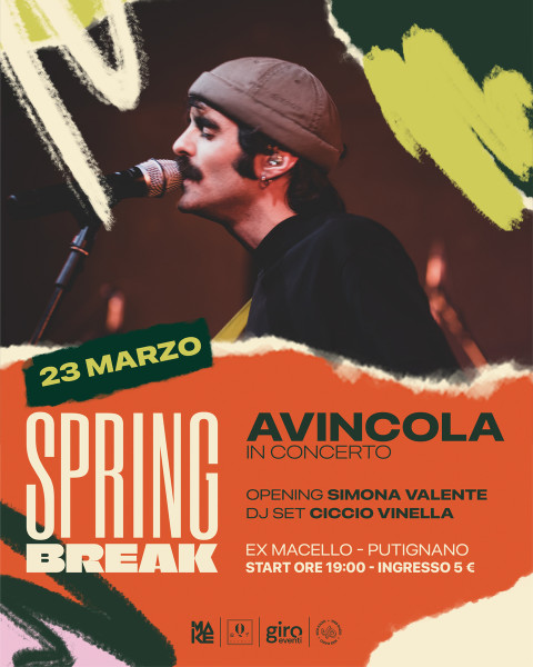 SPRING BREAK - Avincola in concerto al Macello