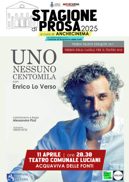 Uno Nessuno Centomila con Enrico Lo Verso