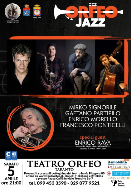 L’ORFEO JAZZ CHIUDE IN BELLEZZA CON ENRICO RAVA