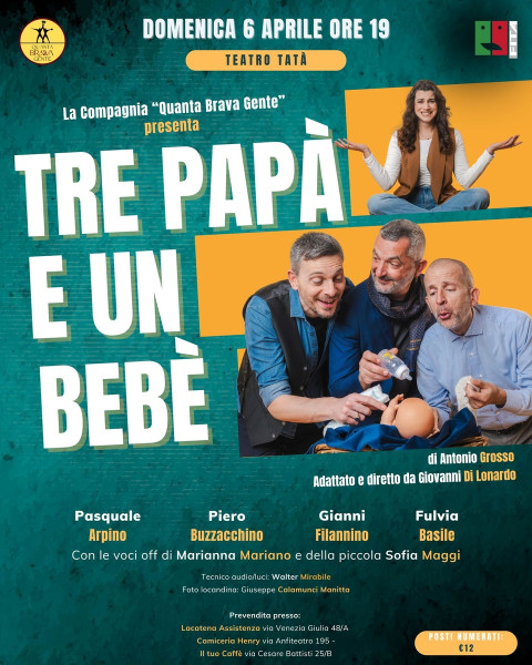 Tre papà e un bebè