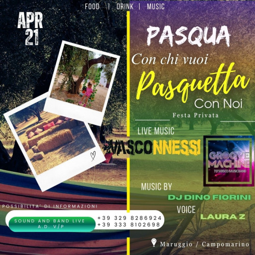 Pasqua con chi Vuoi, Pasquetta con Noi !!!