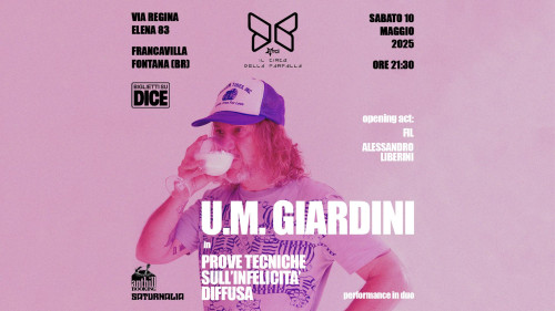 UMBERTO MARIA GIARDINI Live