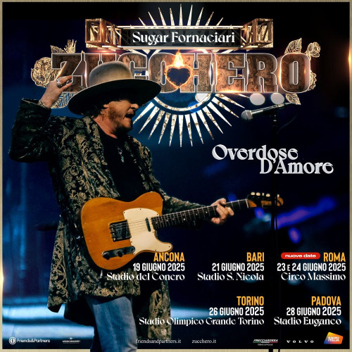 Zucchero in tour con Overdose d'Amore