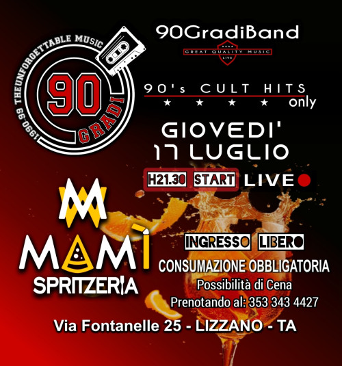 90Gradi Live at MAMI' spritzeria