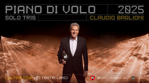 Claudio Baglioni - PIANO DI VOLO soloTRIS