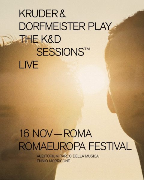 KRUDER & DORFMEISTER con THE K&D SESSIONS