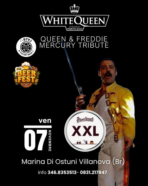 WHITE QUEEN (Queen & Freddie Mercury Tribute)