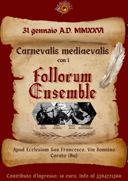 Carnevalis Mediaevalis - Follorum Ensemble in concerto