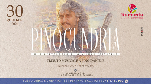 Pinocundria: Spettacolo omaggio a Pino Daniele