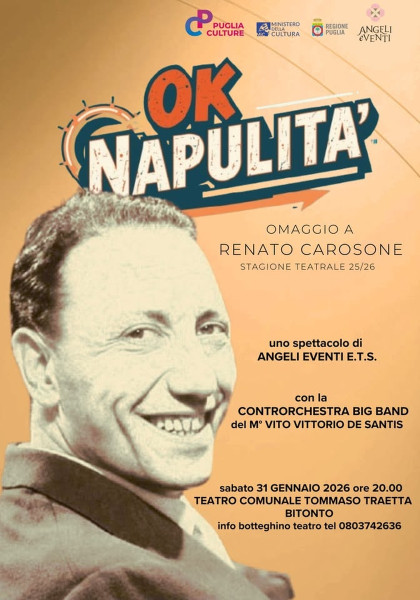 "OK NAPULITA", omaggio a Renato Carosone