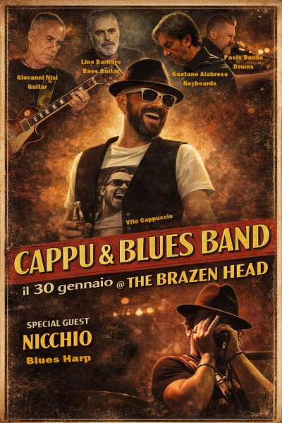 CAPPU' & BLUES BAND AL BRAZEN HEAD