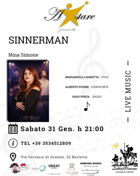 SINNERMAN - Mariangela Cagnetta