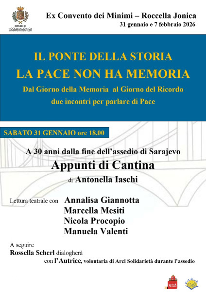 Il Ponte della Storia  La Pace non ha memoria