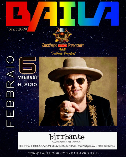 BAILA - Zucchero Tribute Project live al Birrbante