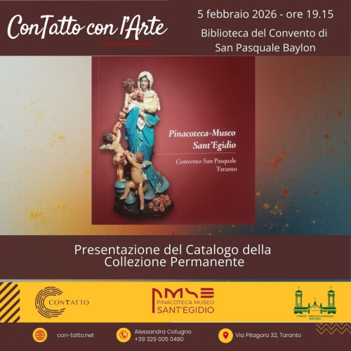 La Pinacoteca Museo Sant'Egidio. Presentazione del Catalogo.