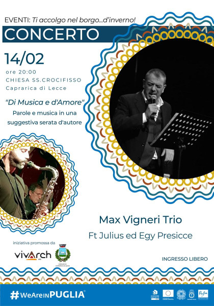 Di Musica e d’Amore. Max Vigneri Trio
