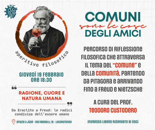 Aperitivo filosofico | Ragione, cuore e natura umana