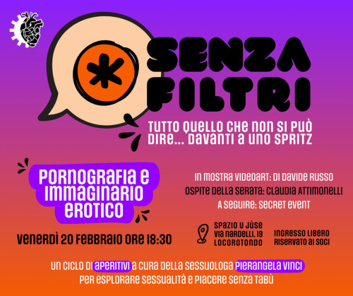 SENZA FILTRI | Tutto quello che non si può dire... davanti a uno spritz