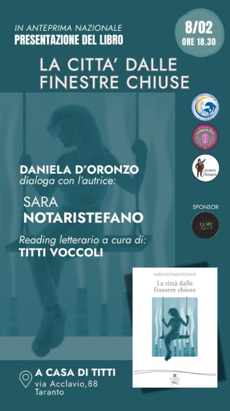 Anteprima nazionale de "La città dalle finestre chiuse"