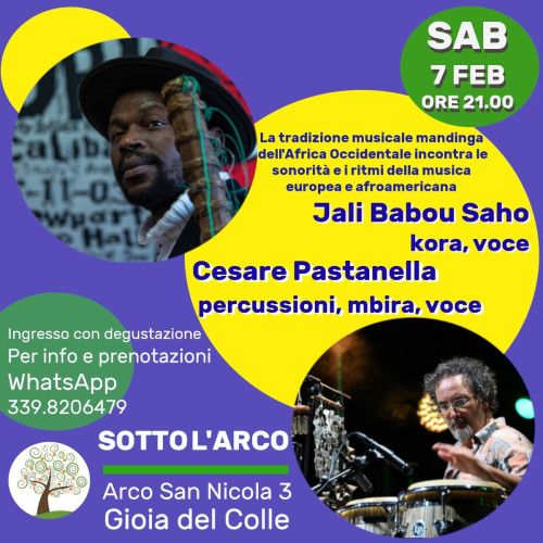 Jali Babou Saho e Cesare Pastanella